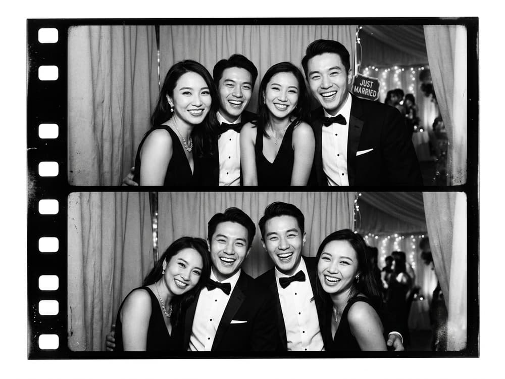 Photo strip GIF movement